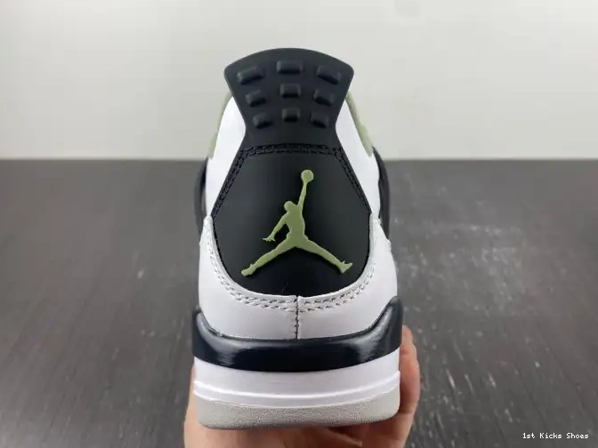 1st Kicks Air Jordan 4 Seafoam WMNS AQ9129-103 0523